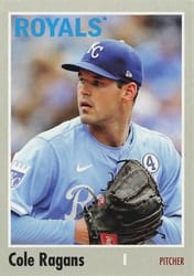 2024 Topps Archives Base Set Cole Ragans #121 card