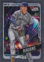 2024 Topps Cosmic Chrome Base Set Cole Ragans #176 card