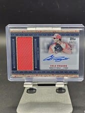 2024 Topps Update All-Star Stitches Autographs Cole Ragans #ASSA-CR card
