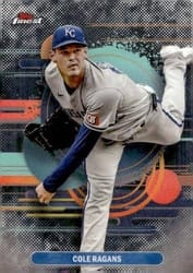 2025 Finest Base Set Cole Ragans #122 card