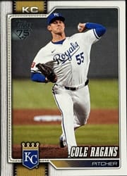 2026 Topps Base Set Cole Ragans #484 card