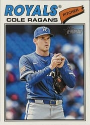 2026 Topps Heritage Base Set Cole Ragans #113 card