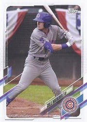 2021 Topps Pro Debut Base Set Cole Roederer #PD-143 card