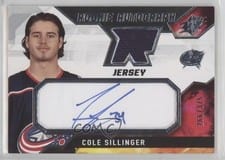 2021-22 SPx Rookie Autograph Jersey Cole Sillinger #CS card