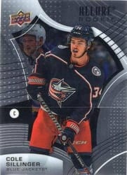 2021-22 Upper Deck Allure Base Set Cole Sillinger #116 card