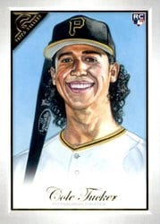 2019 Topps Gallery Base Set Cole Tucker #128 card