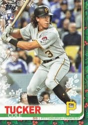 2019 Topps Holiday Base Set Cole Tucker #HW168 card