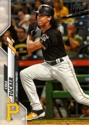 2020 Topps Base Set Cole Tucker #478 card