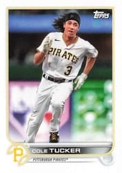 2022 Topps Mini Base Set Cole Tucker #603 card
