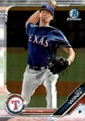 2019 Bowman Chrome Prospects Cole Winn #BCP-75 card