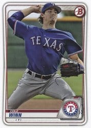 2020 Bowman Prospects Cole Winn #BP-107 card