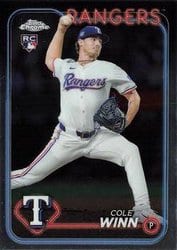 2024 Topps Chrome Update Base Set Cole Winn #USC80 card