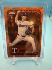 2024 Topps Chrome Update Sapphire Edition Base Set Cole Winn #USCS109 card
