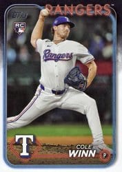 2024 Topps Update Base Set Cole Winn #US109 card