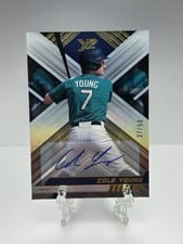 2023 Panini Chronicles XR Autographs Cole Young #11 card