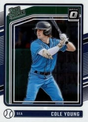 2024 Donruss Optic Cole Young #139 card