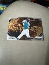 2024 Panini Prizm Fireworks Cole Young Silver #8 card
