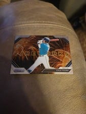 2024 Panini Prizm Fireworks Cole Young #8 card