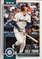 2026 Topps Base Set Cole Young #129 card