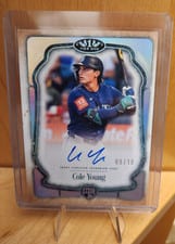 2026 Topps Tier One Autographs Cole Young #BCA-CY card