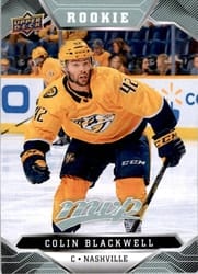 2019-20 Upper Deck MVP Base Set Colin Blackwell #222 card