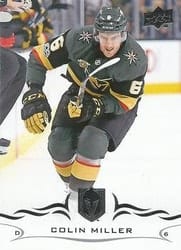 2018-19 Upper Deck Base Set Colin Miller #182 card