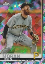 2019 Topps Chrome Sapphire Edition Base Set Colin Moran #214 card