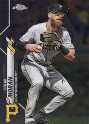 2020 Topps Chrome Base Set Colin Moran #99 card