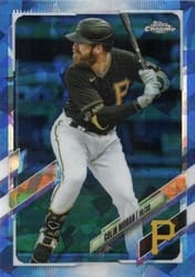 2021 Topps Chrome Sapphire Edition Base Set Colin Moran #114 card