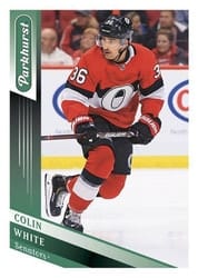 2019-20 Parkhurst Base Set Colin White #92 card