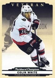 2022-23 Parkhurst Champions Base Set Colin White #86 card
