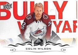 2018-19 Upper Deck Base Set Colin Wilson #44 card