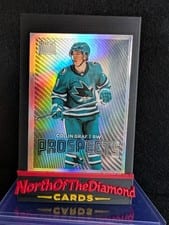 2024-25 Skybox Metal Universe Skybox Premium Prospects Collin Graf #PP-28 card
