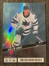 2024-25 Upper Deck Credentials Base Set Collin Graf #145 card