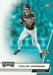 2020 Panini Playoff Base Set Collin Johnson #245 card