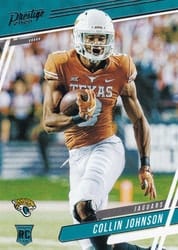 2020 Panini Prestige Base Set Collin Johnson #226 card