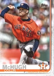 2019 Topps Base Set Collin McHugh #674 card