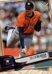2019 Topps Big League Base Set Collin McHugh #290 card