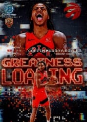 2025-26 Bowman Greatness Loading Collin Murray-Boyles #GL-9 card