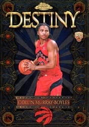 2025-26 Topps Chrome Destiny Collin Murray-Boyles #D-8 card