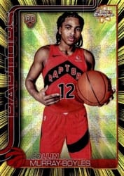 2025-26 Topps Chrome Radiating Rookies Collin Murray-Boyles #RR-7 card