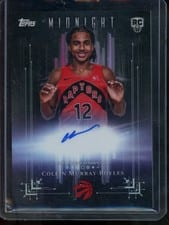 2025-26 Topps Midnight Dark Marks Rookies Signatures Collin Murray-Boyles #DMR-CM card