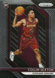 2018-19 Panini Prizm Base Set Collin Sexton #170 card