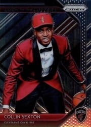 2018-19 Panini Prizm Luck of the Lottery Collin Sexton #8 card