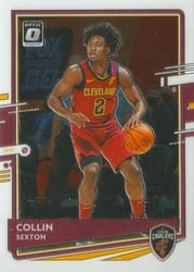2020-21 Donruss Optic Base Set Collin Sexton #148 card