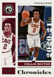 2020-21 Panini Chronicles Base Set Collin Sexton #14 card