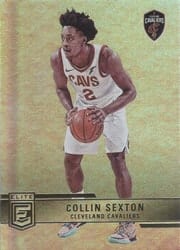 2021-22 Donruss Elite Base Set Collin Sexton #105 card