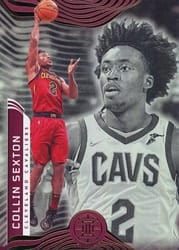 2021-22 Panini Illusions Base Set Collin Sexton #41 card