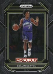 2022-23 Panini Prizm Monopoly Base Set Collin Sexton #85 card