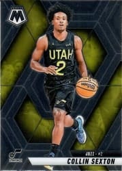 2024-25 Panini Mosaic Base Set Collin Sexton #166 card